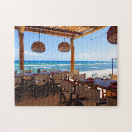Strandnahes Restaurant auf Riviera-Maya - Puzzle