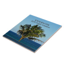 Strandpalme Moment | Familienname & Reisejahr