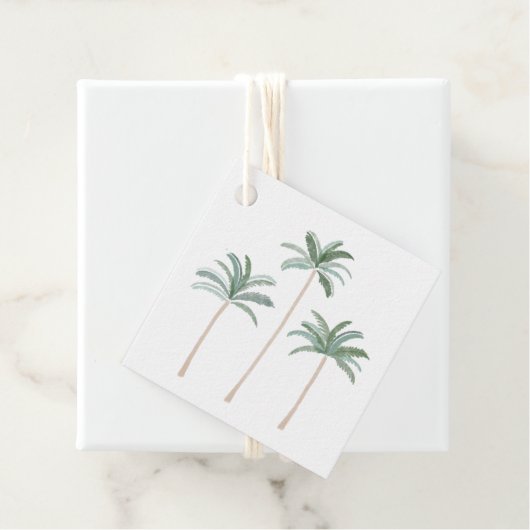 Strandpalmen  geschenkanhänger (Beispiel)