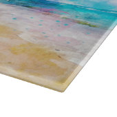 Strandpalmenbaum Schneidebrett (Ecke)