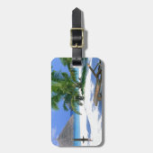 Strandparadies Gepäckanhänger (Vorderseite vertikal)