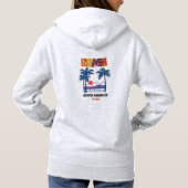 Strandparadies Hoodie (Rückseite)