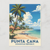 Strandparadies Punta Cana Postkarte (Vorderseite)