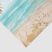 Strandparadies Seidenpapier (Detail)