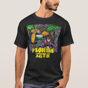 Strandparty-Papagei T-Shirt
