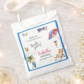 Strandparty Tropischer Sommer Geschenktütchen (Ausgeschnitten)