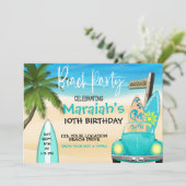 STRANDPARTY, ZEHN GEBURTSTAG, SCHWIMMENDES PARTY (Stehend Vorderseite)