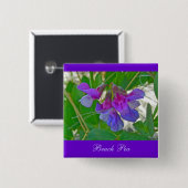 Strandpea (Lathyrus maritimus) - Koordinationsgege Button (Vorne & Hinten)