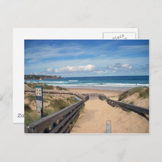 Strandphilis australia postkarte (Vorne/Hinten)