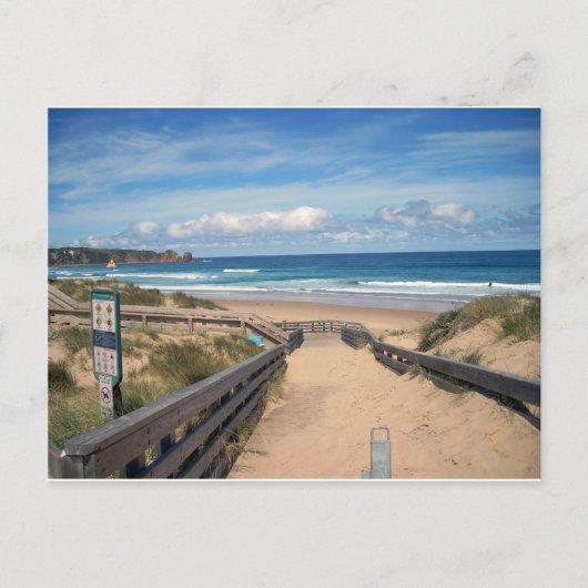 Strandphilis australia postkarte (Vorderseite)