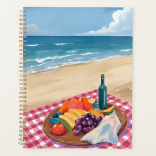 Strandpicknick Ozeanstrand-Gemälde Planer
