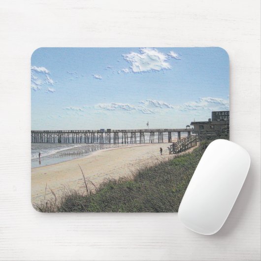 Strandpier Mousepad (Mit Mouse)