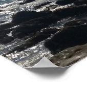 Strandplakat für Staat Poster (Ecke)