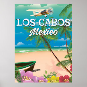 Strandplakat Los Cabos Mexiko Poster