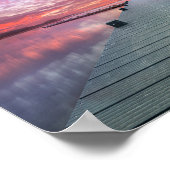 Strandplakat Poster (Ecke)