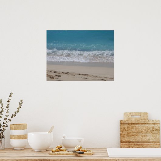 Strandplakat Poster (Küche)