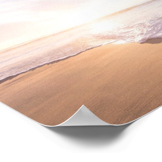 Strandplakat Poster (Ecke)