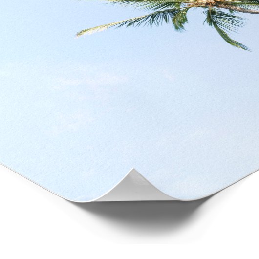 Strandplakat Poster (Ecke)