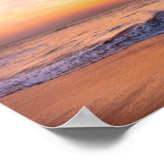 Strandplakat Poster (Ecke)