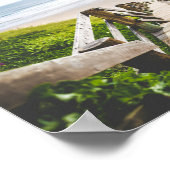 Strandplakat Poster (Ecke)