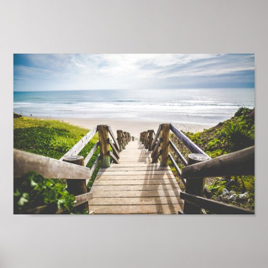 Strandplakat Poster (Vorne)