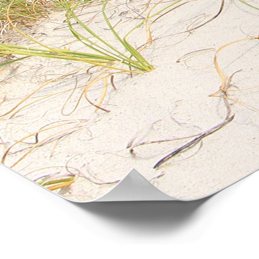 Strandplakat Poster (Ecke)