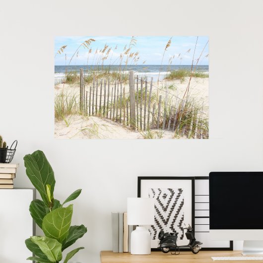 Strandplakat Poster (Heimbüro)