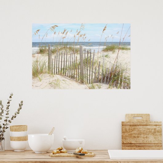 Strandplakat Poster (Küche)