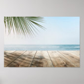 Strandplakat Poster (Vorne)