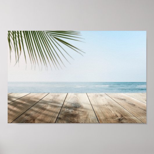 Strandplakat Poster (Vorne)