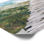 Strandplakat Poster (Ecke)