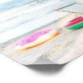 Strandplakat Poster (Ecke)