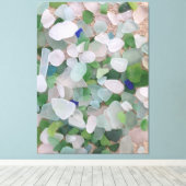 Strandposter aus Glas Leinwanddruck (Insitu (Holzboden))
