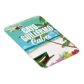 Strandposter Cayo Guillermo Magnet (Rechte Seite)