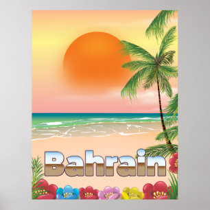 Strandposter für Bahrain Poster