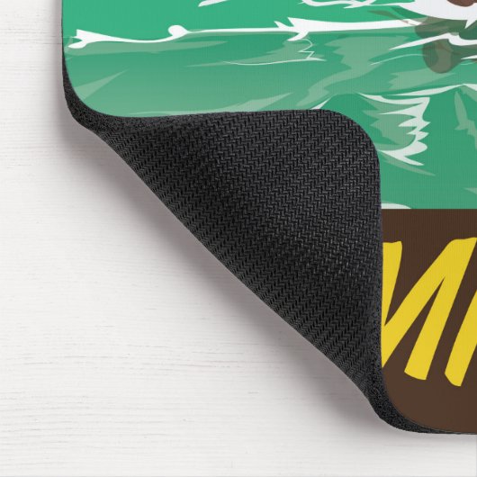 Strandposter Namibia Mousepad (Ecke)