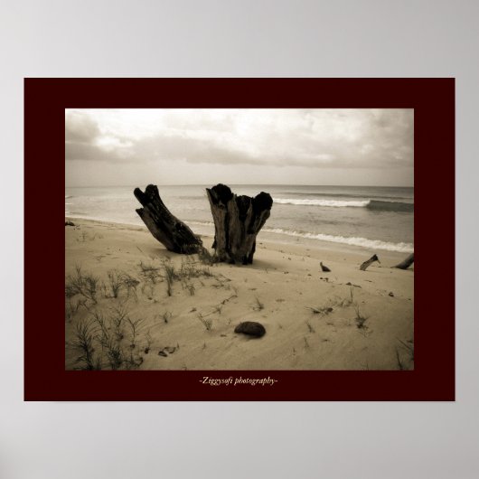 Strandposter Poster (Vorne)