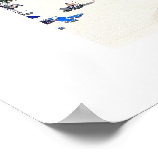 Strandposter Poster (Ecke)