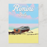 Strandposter Rimini Italien