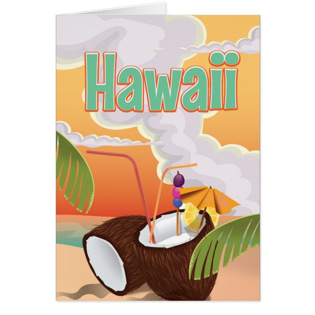 Strandposter von Hawaii (Vorne)