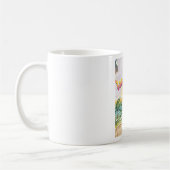 Strandposter von Lanzarote Kaffeetasse (Links)