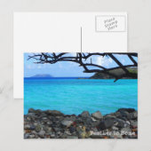 Strandpostkarte Postkarte (Vorne/Hinten)