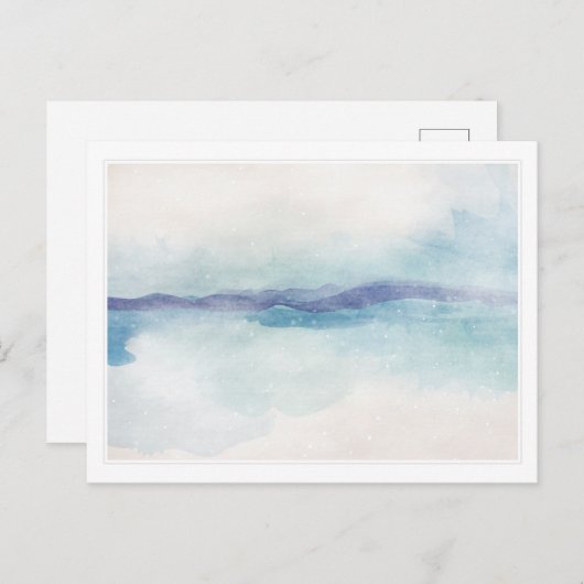 Strandpostkarte Postkarte (Vorne/Hinten)