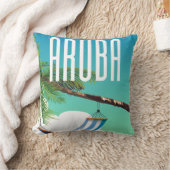 Strandpromenade Aruba Hammock Kissen (Decke)