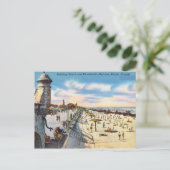 Strandpromenade, Daytona Beach, Florida Postkarte (Stehend Vorderseite)