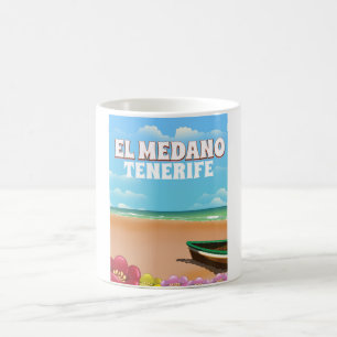 Strandpromenade El Medano Tenerife Kaffeetasse