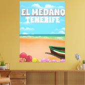 Strandpromenade El Medano Tenerife Leinwanddruck (Insitu (Wohnzimmer))