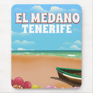 Strandpromenade El Medano Tenerife Mousepad