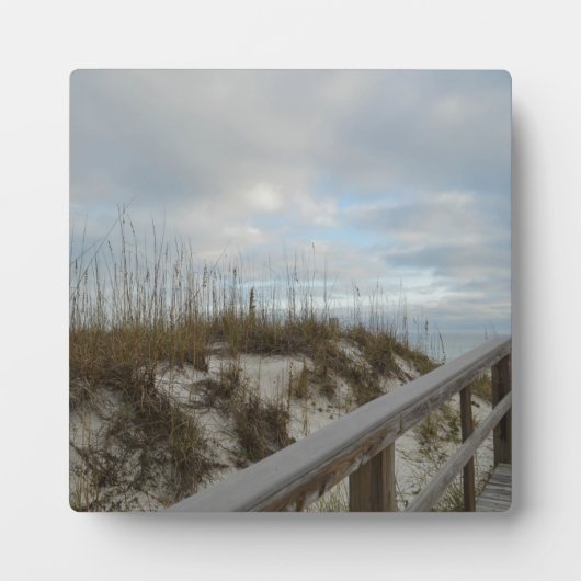 Strandpromenade Fotoplatte (Vorderseite)