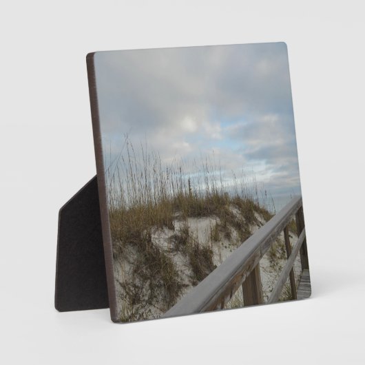 Strandpromenade Fotoplatte (Vorderseite)